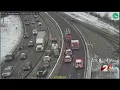 Traffic on I-75 North in Dayton stalled after crash