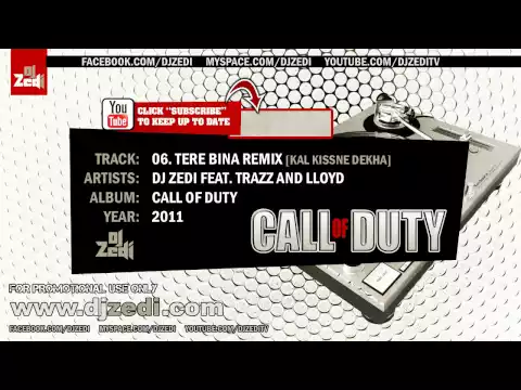 Download MP3 DJ Zedi   Tere Bina Remix Kal Kissne Dekha 2011