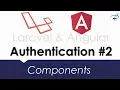 Laravel Angular Authentication with JWT Creating Components