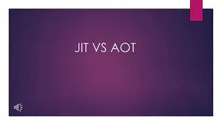 Angular JIT vs AOT