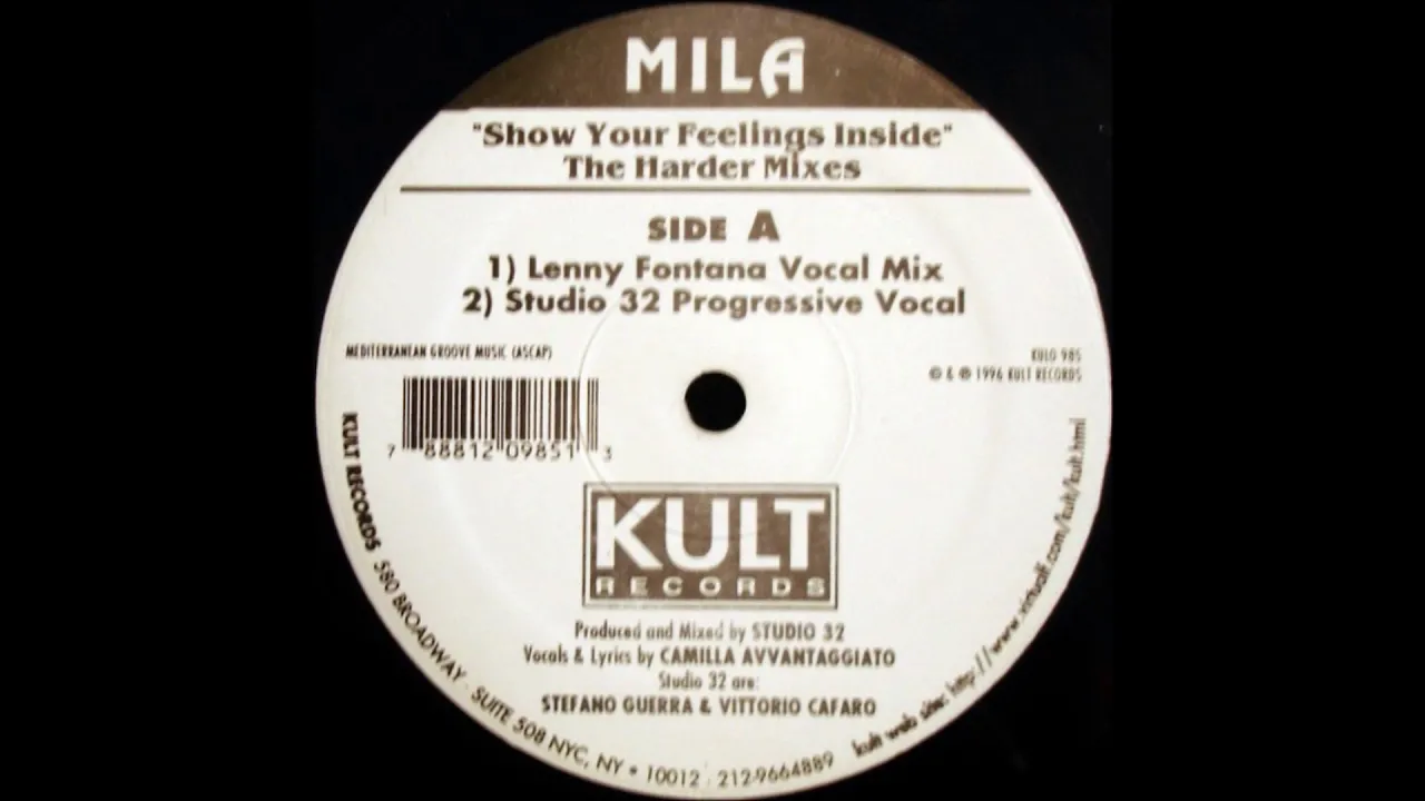 Mila - Show Your Feelings Inside (Lenny Fontana Vocal Mix)