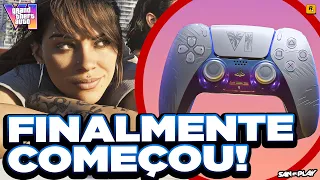 GTA 6 ACABA de GANHAR CONTROLES OFICIAIS da PLAYSTATION! (O Marketing Começou) #gta6