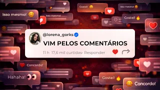 VIM PELOS COMENTÁRIOS | LINK DO BEM #31