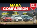 Download Lagu Maruti Swift vs Hyundai Grand i10 NIOS vs Citroen C3 - Maha Comparison