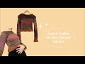 How to make a jumper on a sentro knitting machine FIXED