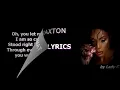 Tamar Braxton -MY MAN LYRICS HD
