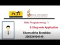 Web Project Task 03 1st year semester 1 JAVA Institute