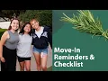 Move-In Day Checklist
