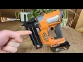 RIDGID 18V Brad Nailer Review Is This Renewed Tool Worth It