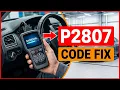 How To Fix P2807 Code - Pressure Control Solenoid G Malfunction