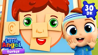 Öğretmenimiz Vücudumuzu Öğretiyor! | Eğlenceli ve Öğretici Çocuk Şarkıları | Little Angel Türkçe