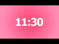 11 Minute 30 Second Timer No Music 11 Minute 30 Second Aesthetic Countdown Timer 11m30s Timer