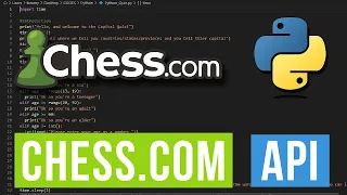 How to use Chess com API using Python Chess com API Tutorial