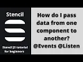 Communication between web components using stenciljs with practical example