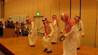 SAUDI STUDENTS IN JAPAN OSAKA ありがとう２００７ SAMBA DANCE عزه 