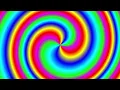Color Changing Spiral 1 HOUR Rainbow Color Changing Screen