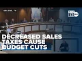 City faces budget cuts amid inflation and decline in sales taxes