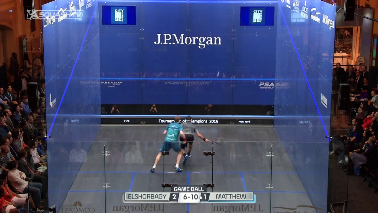Squash Player Analysis: Nick Matthew's Endurance