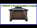 REVIEW 2026 COWVIE 4-Panel Gazebo Curtains ESSENTIAL details