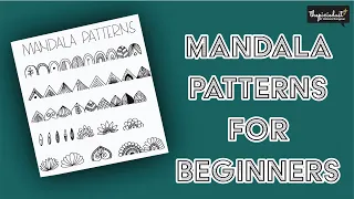Mandala Pattern Step by Step Tutorial Beginner Friendly Simple Mandala Fillers The Pixie Dust