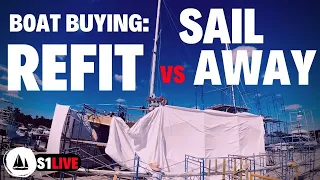 Buying a SAILING YACHT: refit or sail away? REALITY after 16 months in boatyard