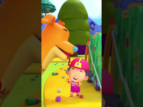 Wheels On The Garbage Truck, कचरा ट्रक, Hindi Rhymes and Road Safety Songs #shortss #viral #trending