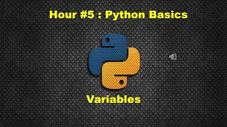 PYTHON PROGAMMING VARIABLES AND CONSTANTS