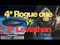SWGOH - Profundity w 4 Rogue one vs Leviathan counter