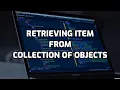 JavaScript - Retrieving item from collection of Objects JavaScript Interview Question