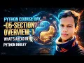 Python Course Day 5 Section Overview Roadmap The Python BiblePython Course Day 5