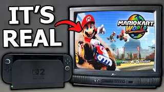 Playing my Switch 2 on an OLD CRT TV... WHAT HAPPENS?