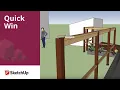 Drawing Rectangles from a Center Point in SketchUp - Quick Win