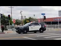 LAPD Foothill Unit Responding