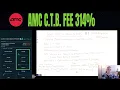 AMC COST TO BORROW MAX 314 SHORTS ARE PAYING HIGH FEES TO SUPPRESS AMC PRICE CHOKE ON THAT