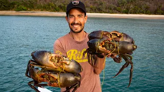 Biggest Mudcrabs on YouTube? Catch & Cook Crab Ravioli (Sailing Popao) Ep.44