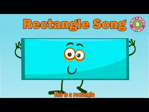 Download MP3 Rectangle Song | Learn Shapes | Rectangle Nursery rhyme for kids | Bindi's Music \u0026 Rhymes