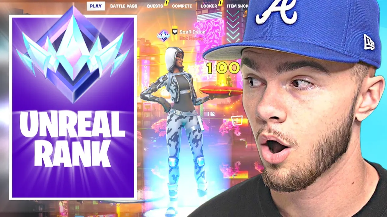 I Played RANKED Until I Hit UNREAL... (Ft. FaZe Sway)