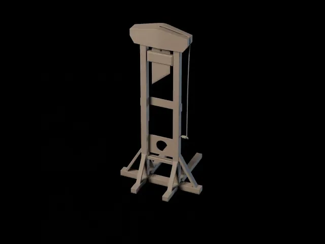 Medieval Town Square Guillotine | 28mm/32mm Heroic video thumbnail