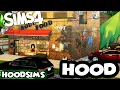 FULL BLACK HOOD NEIGHBORHOOD WALKTHROUGH THE SIMS 4 HOOD MOD SHOWCASE