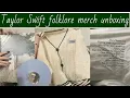 Unboxing my Taylor swift Folklore merch first reaction