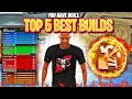 TOP 5 BEST BUILDS ON NBA 2K23 CURRENT GEN THE MOST OVERPOWERED BUILDS ON NBA 2K23