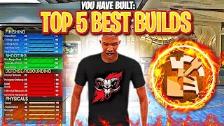 TOP 5 BEST BUILDS ON NBA 2K23 CURRENT GEN THE MOST OVERPOWERED BUILDS ON NBA 2K23