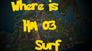 Where Is HM 03 - Surf Pokemon Platinum