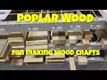 Poplar Wood at Homedepot
