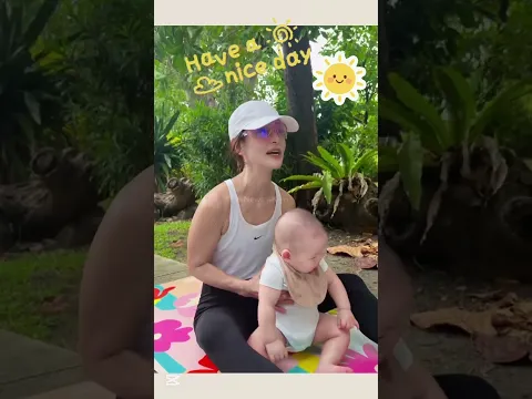 'พบรัก'กับ'ป้าแอน'คร๊าบ😍😍 #baby #น้องพบรัก #แอนทองประสม
