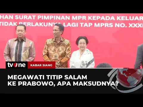 Megawati Titip Salam Lagi Ke Prabowo