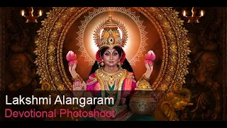 Maha Lakshmi Alangaram | Harshadjee Studio | Devotional Photoshoot | ✆ 7305534201
