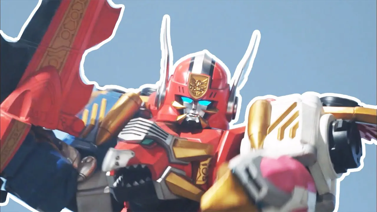 Batalha de Robôs Gigantes ???? Megaforce ⚡ Power Rangers para Crianças