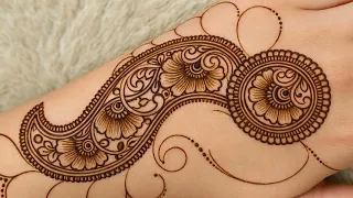 पाकिस्तानी बैक हैंड मेहंदी डिज़ाइन – बारीक और क्लासी|| beautiful intricate Pakistani mehandi