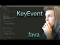 Setting up KeyEvents in Java